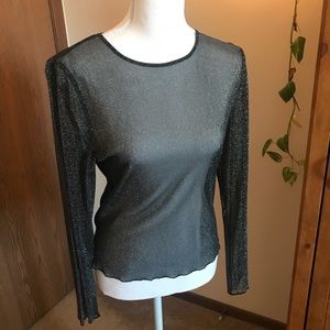 VS Sparkly Sheer Top